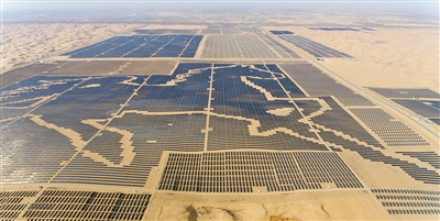 光伏治沙照亮荒漠防治之路