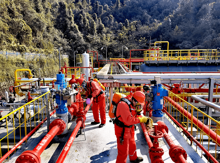 中国石化元坝气田加足马力保“底气”